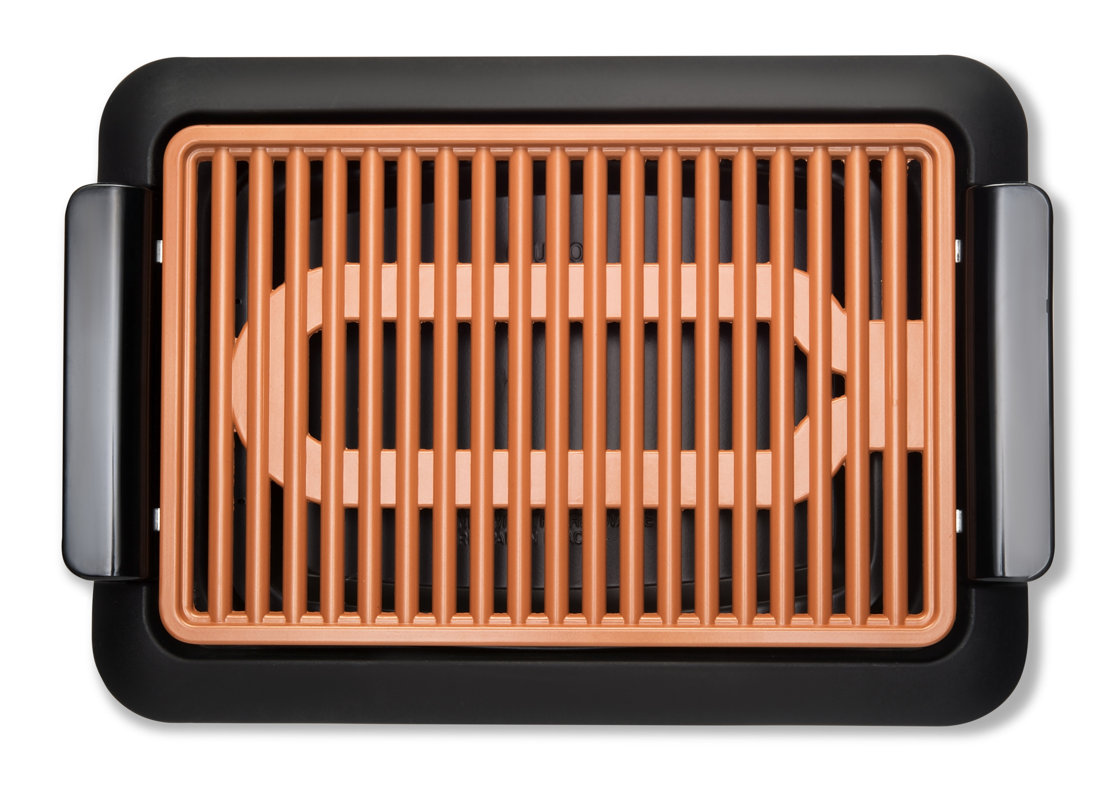 Gotham Steel Indoor Smokeless Electric Grill & Reviews Wayfair